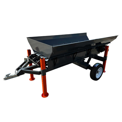 Infeed conveyor hopper