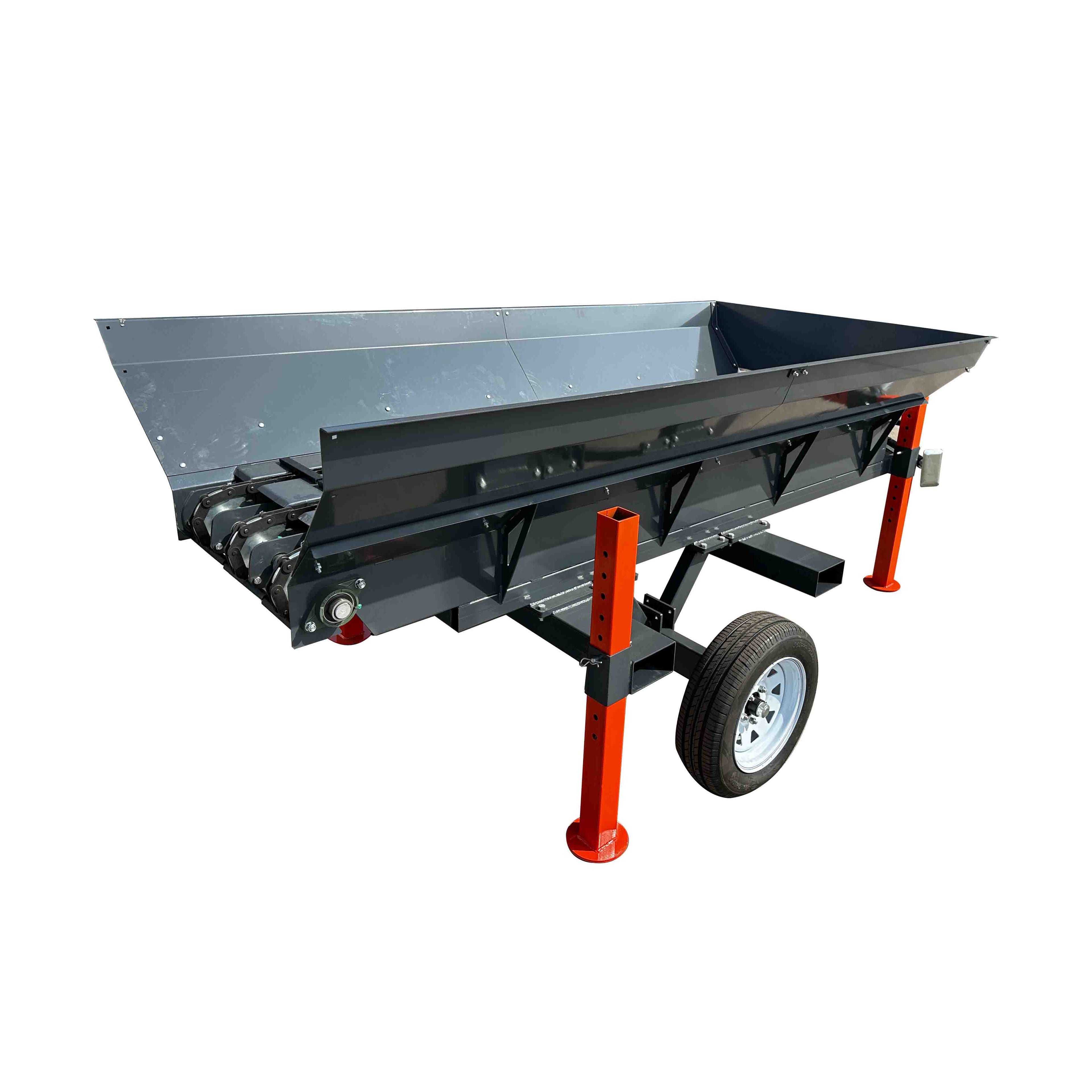 Infeed conveyor hopper