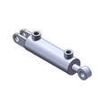 Log clamp & knife lift cylinder