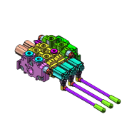 Log splitter control valve